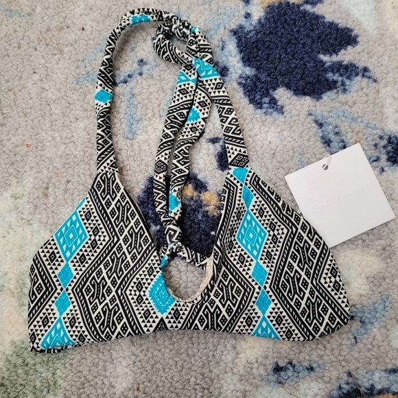 acacia Yelapa Bikini Top in Thai size S NWT - Picture 1 of 6